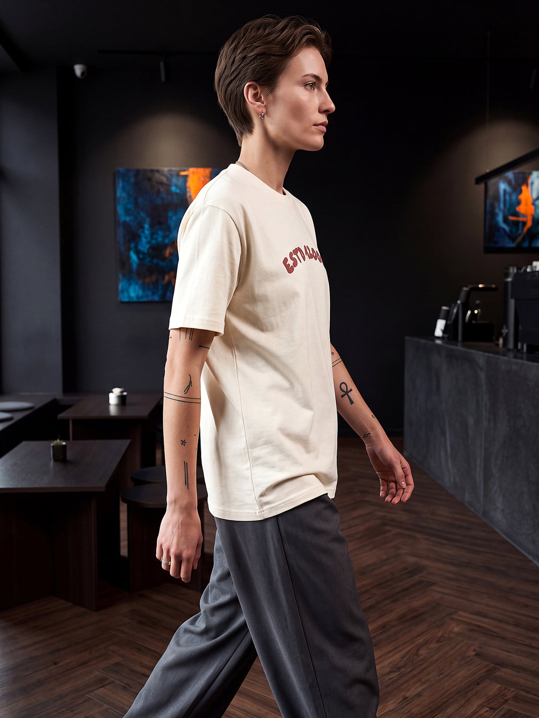 Off-White 1200 BC Graphic Printed T-Shirt – Cotton