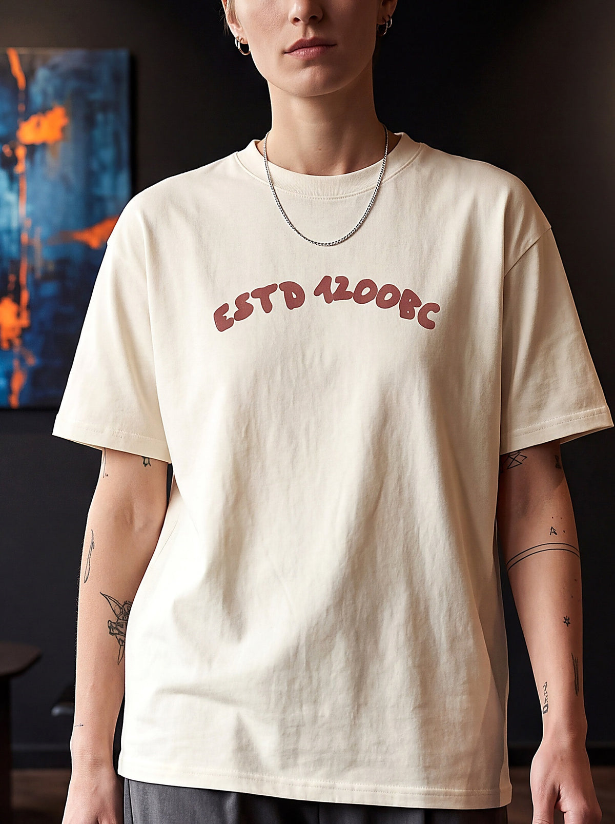 Off-White 1200 BC Graphic Printed T-Shirt – Cotton