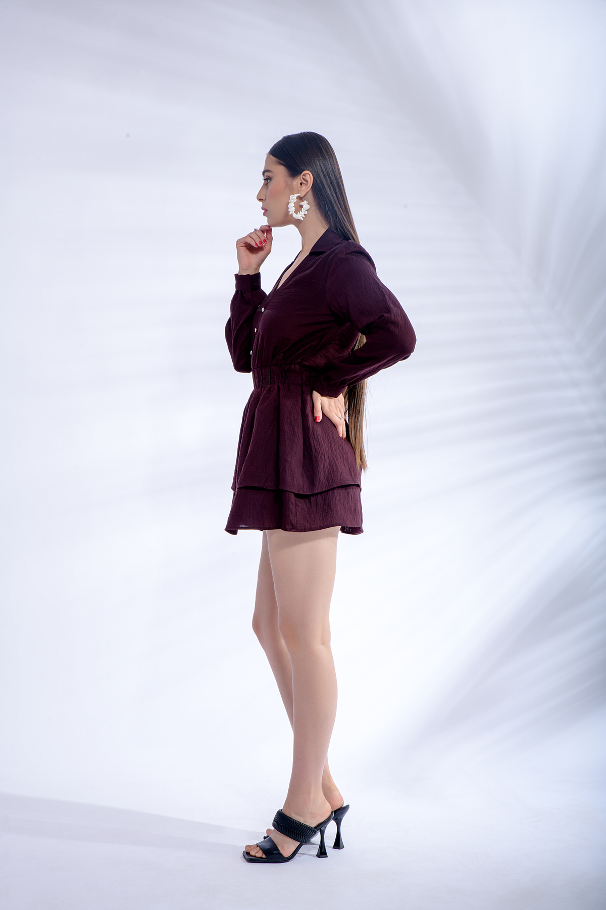 Coffee bubble dress