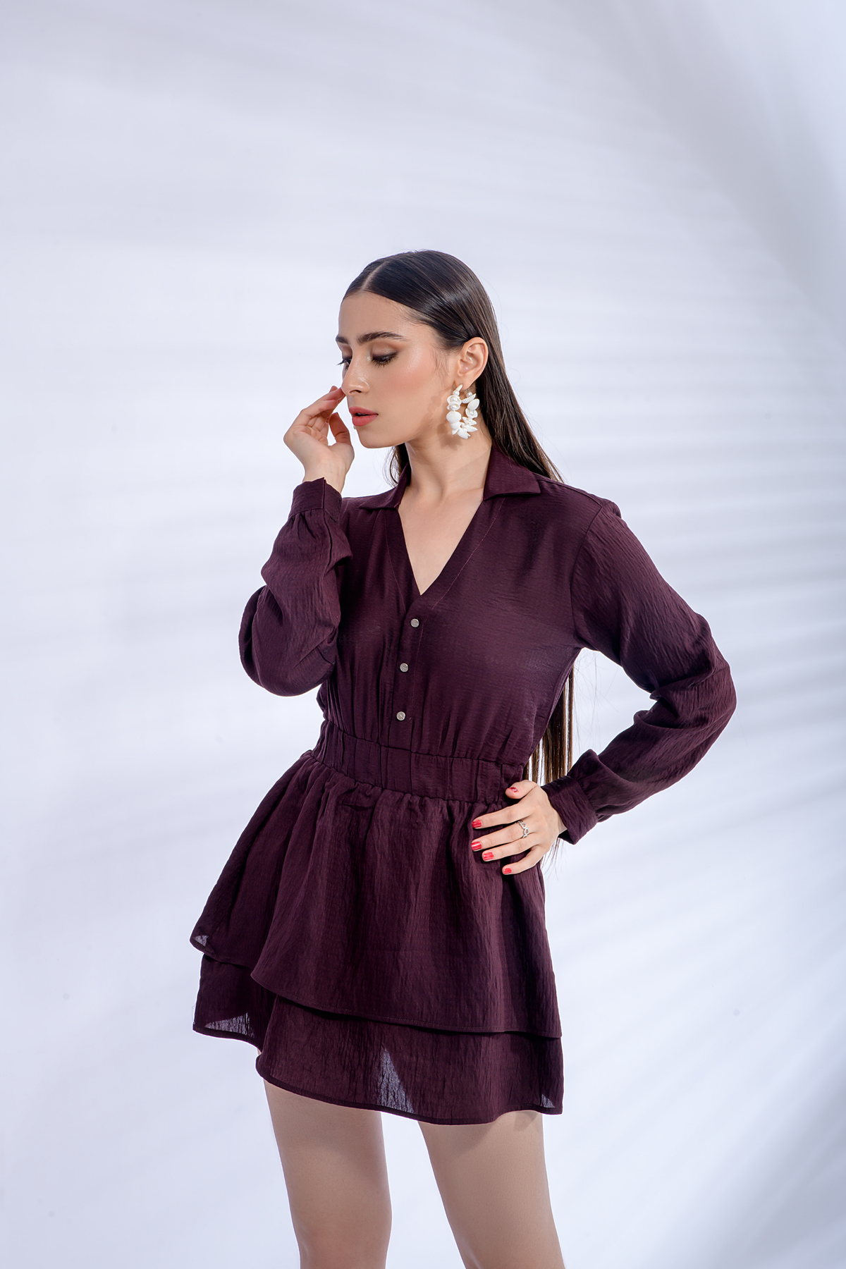 Coffee bubble dress