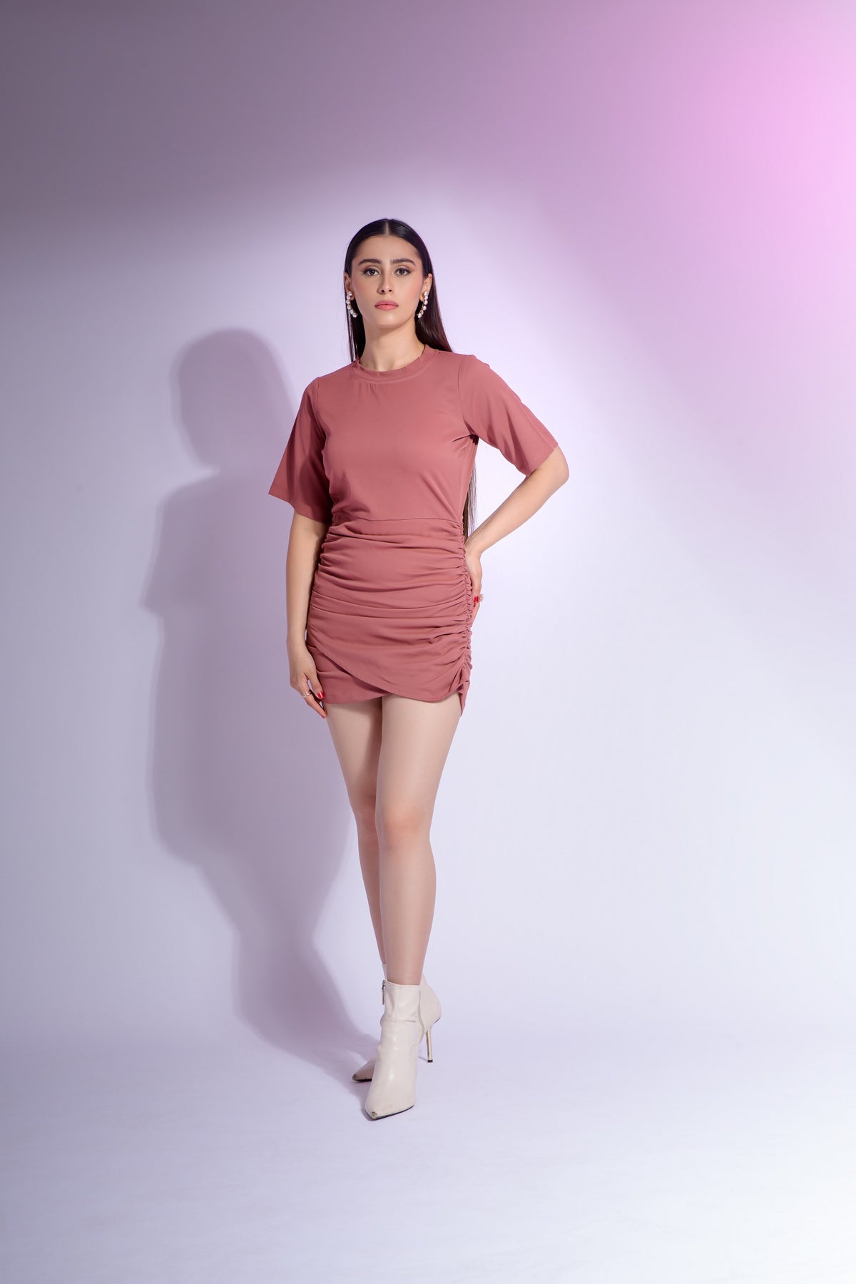 Mauve mirage dress