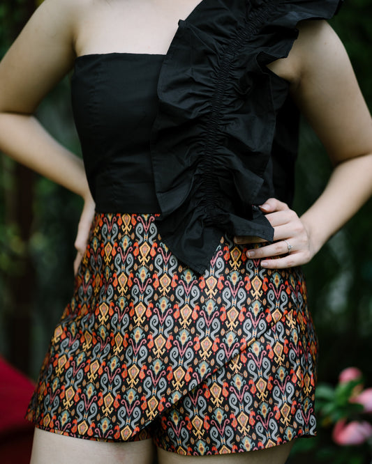 Ikat silkstride skort
