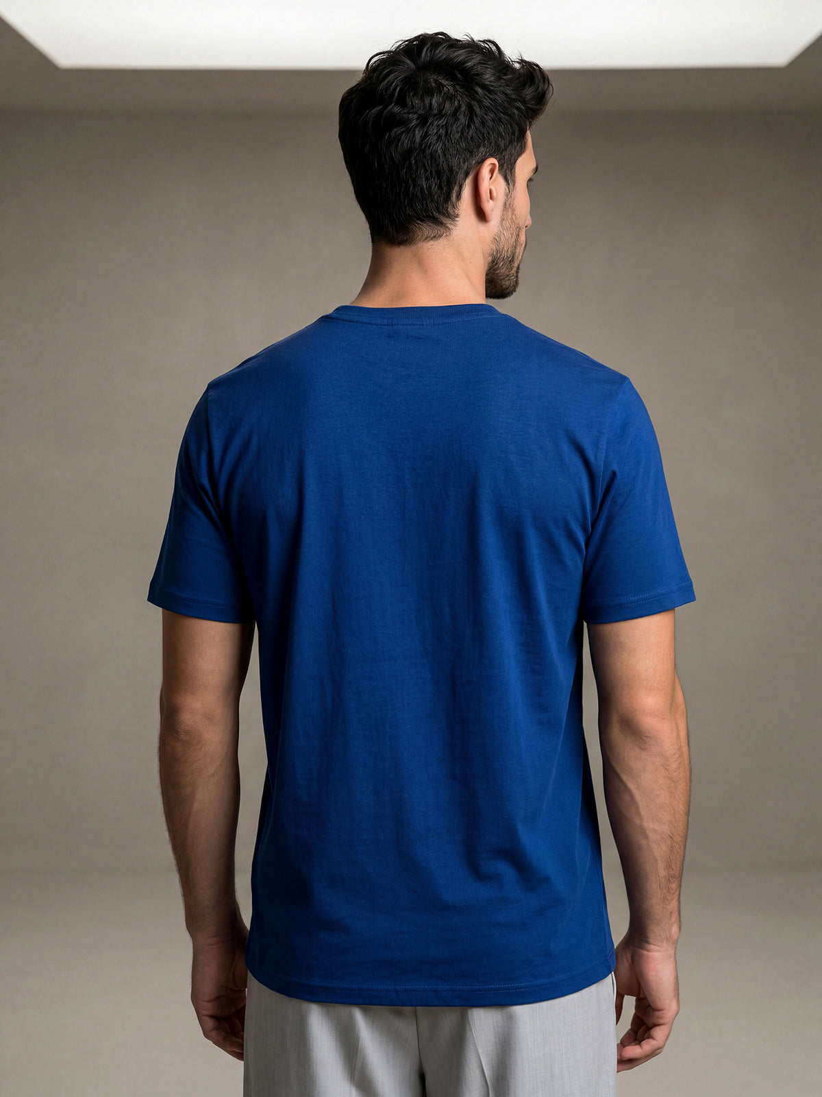 Blue Label Fox Printed Regular Fit T-Shirt