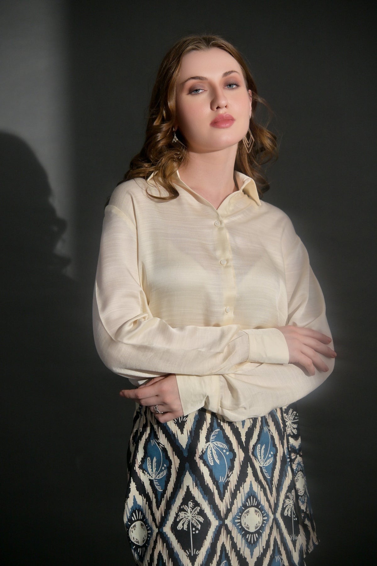 Viscose 2 piece skort