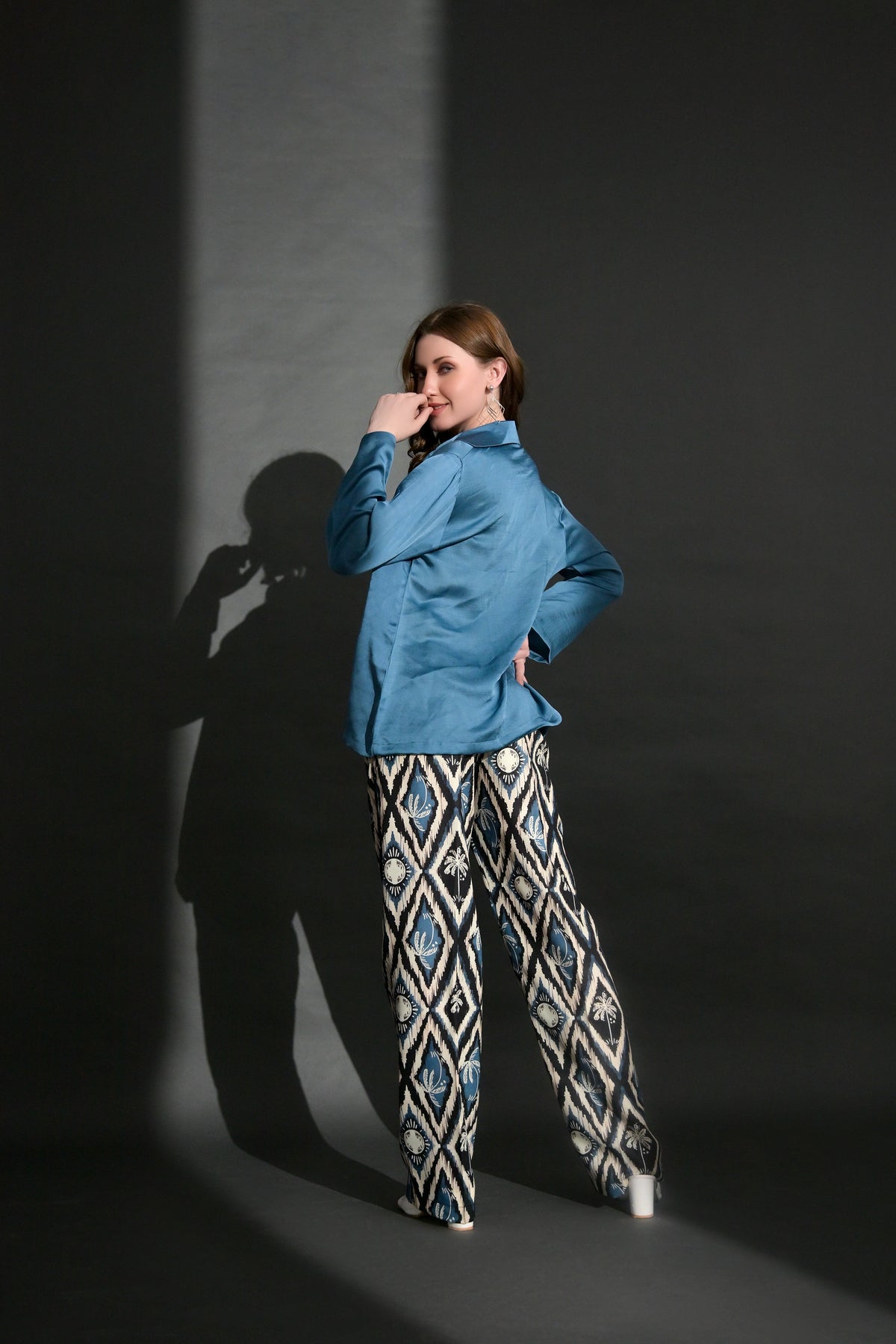 Viscose shirt 3 piece trouser