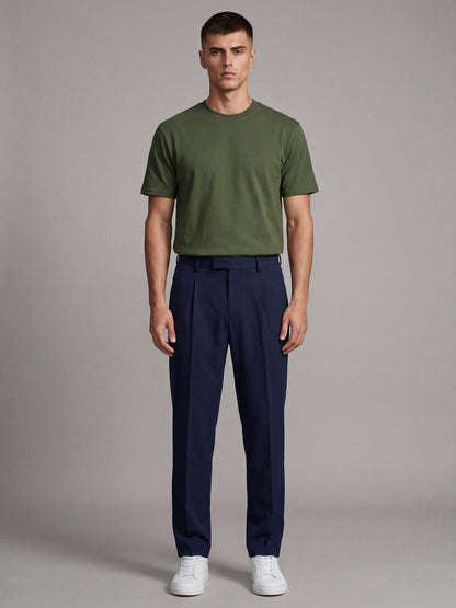 Olive Regular Fit Basic T-Shirt