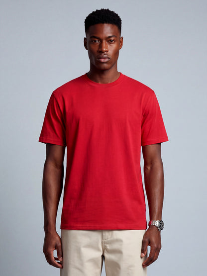Red Relaxed Fit T-Shirt