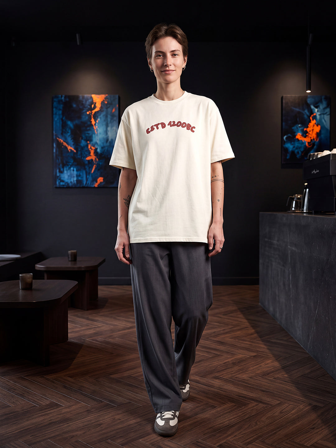 Off-White 1200 BC Graphic Printed T-Shirt – Cotton