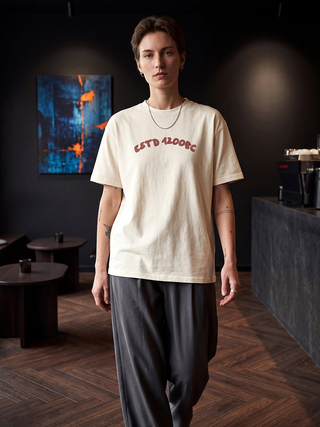 Off-White 1200 BC Graphic Printed T-Shirt – Cotton