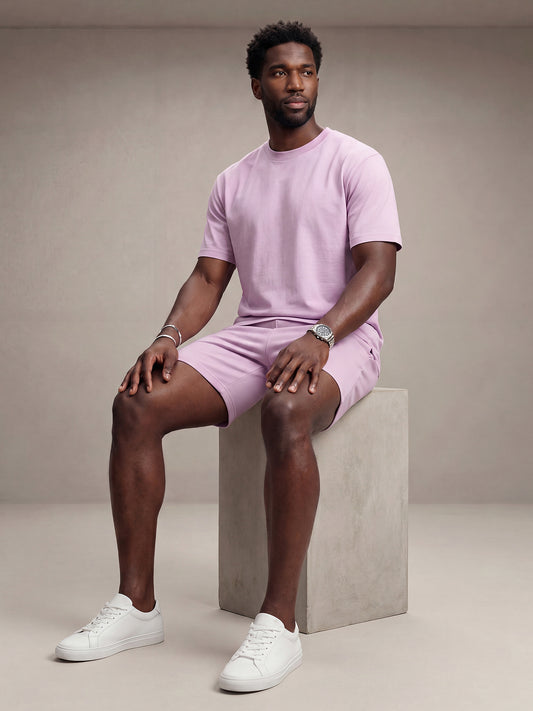 Lilac Relaxed Men Cords
