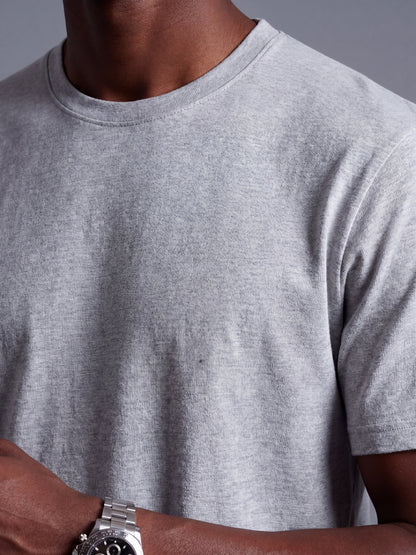 Grey Regular Fit Basic T-Shirt