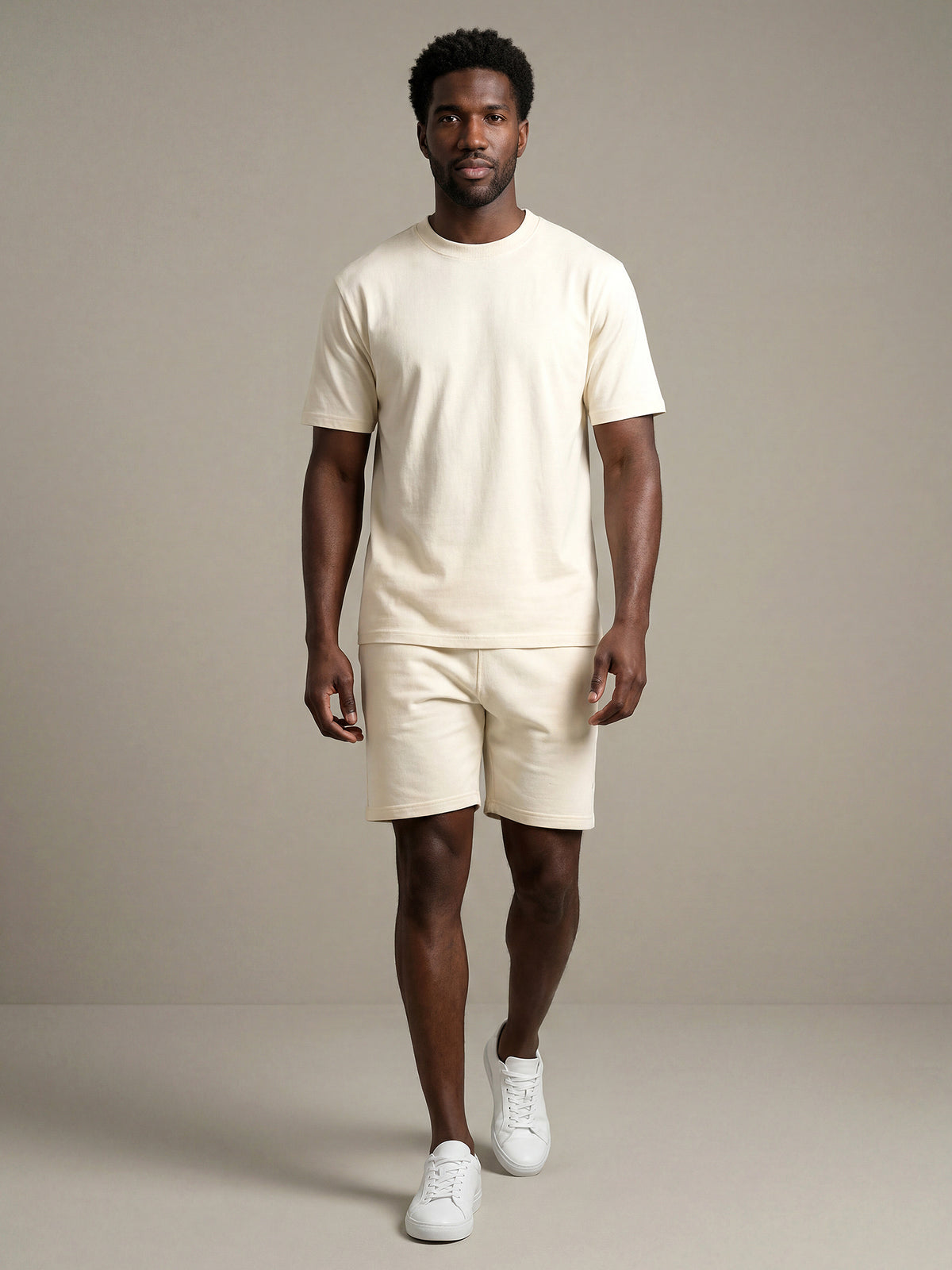 Offwhite Relaxed Men Cords