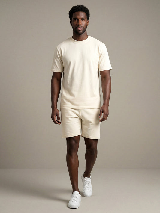 Offwhite Relaxed Men Cords