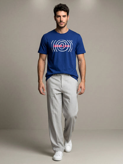 Blue Label Fox Printed Regular Fit T-Shirt