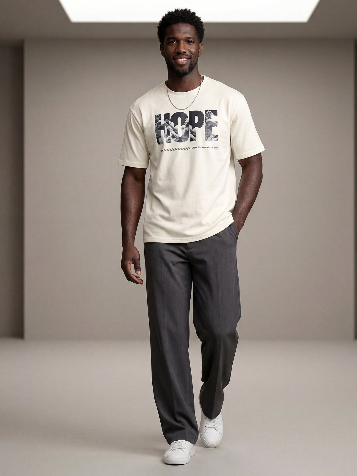 Offwhite Relaxed Hope Tshirt