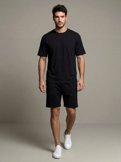 Black Relaxed Men Cords