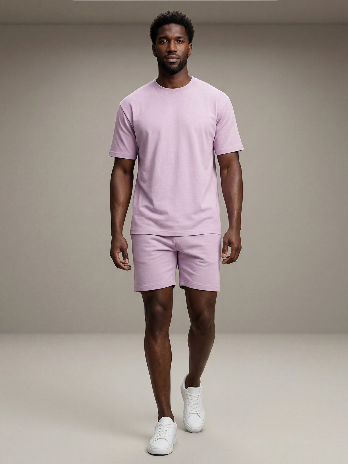 Lilac Relaxed Men Cords