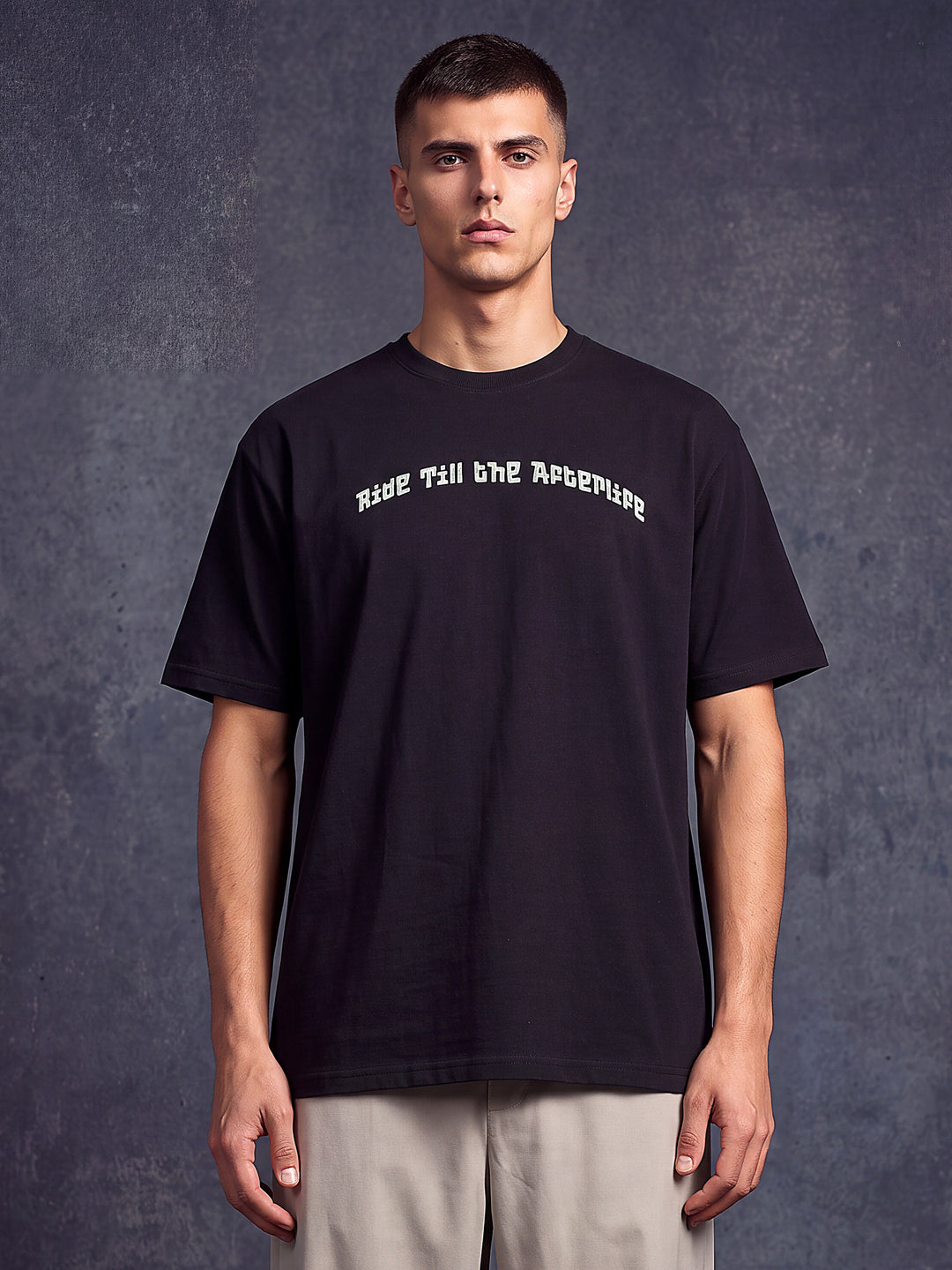 Black Riding Skull Tshirt