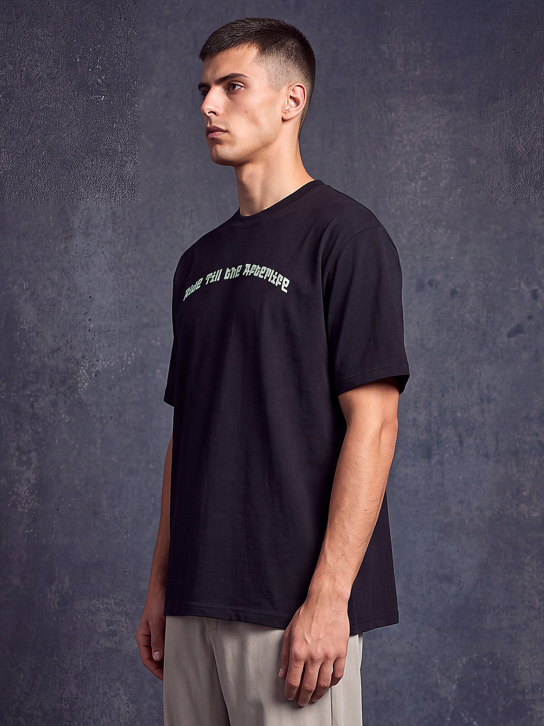 Black Riding Skull Tshirt