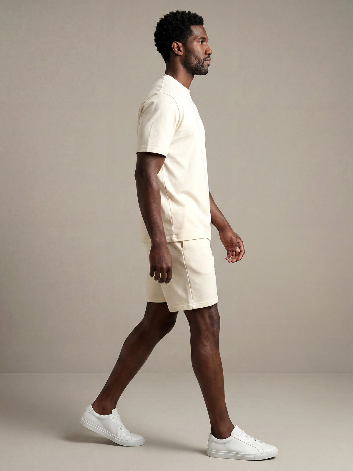 Offwhite Relaxed Men Cords