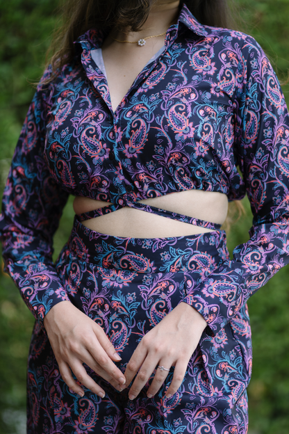 Mango printed co ord set