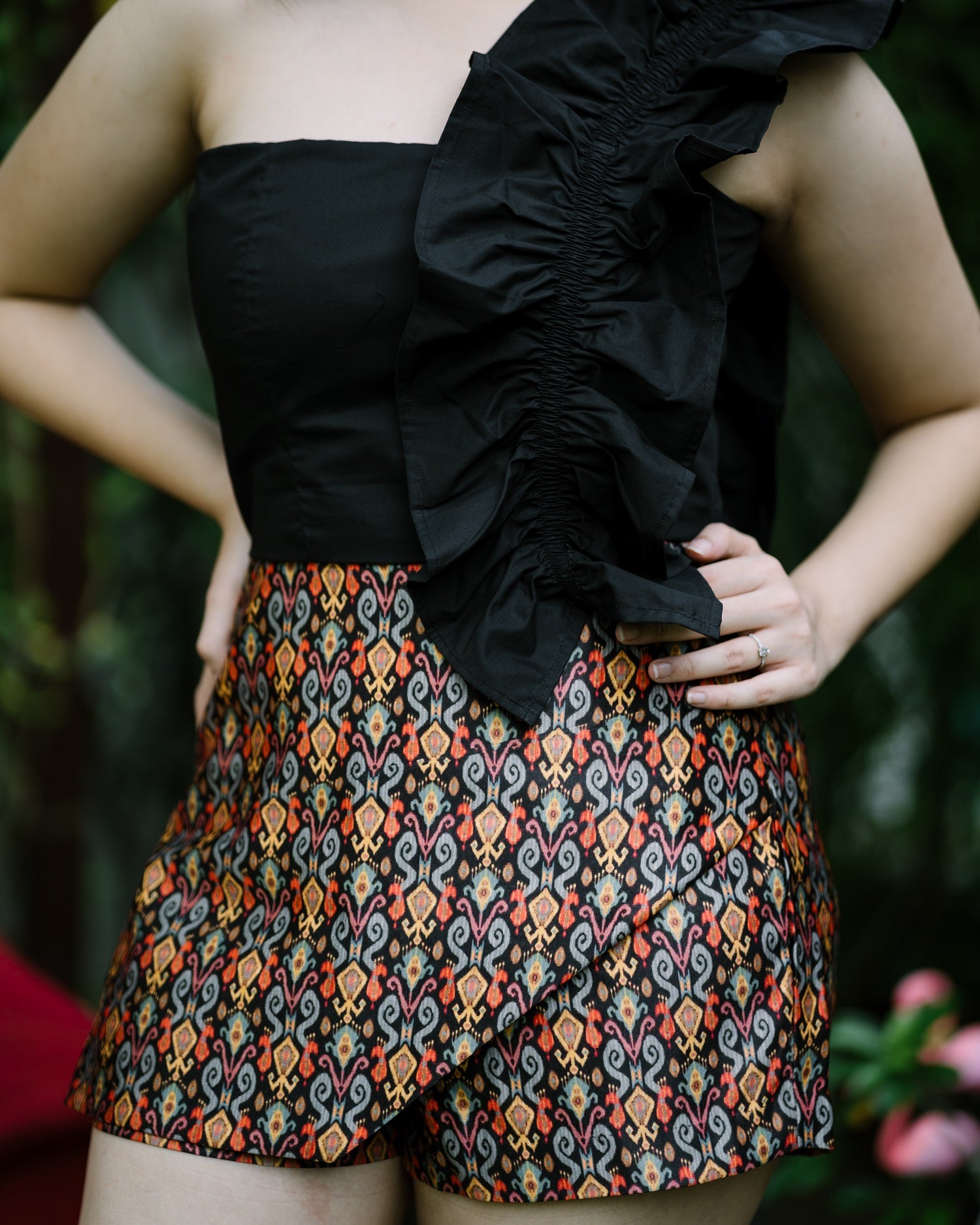 Ikat Silkstride Skort