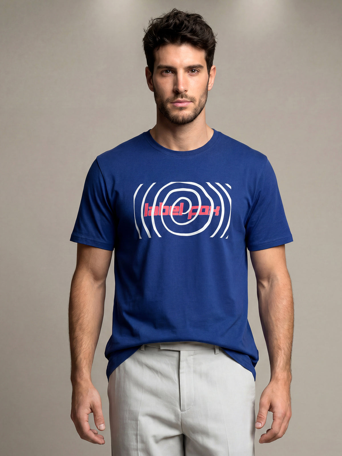 Blue Label Fox Printed Regular Fit T-Shirt