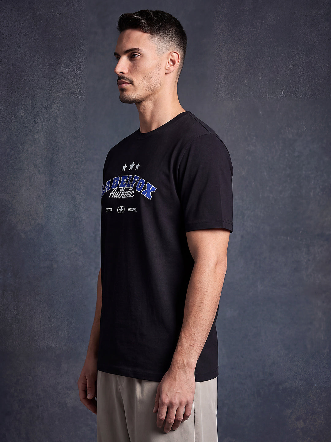 Label Fox Regular Fit T-Shirt