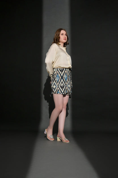 Viscose 2 piece skort