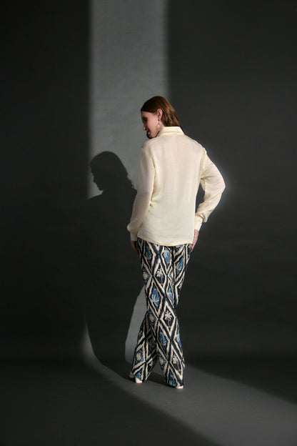 Viscose shirt trouser combo